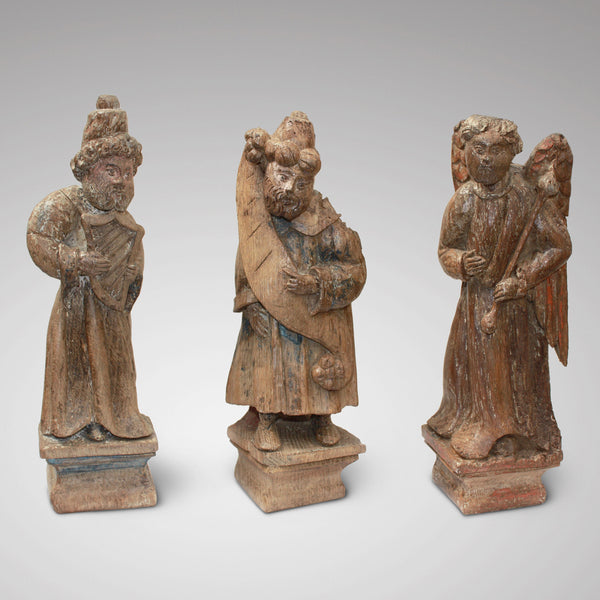 English carved figures