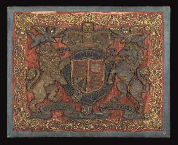 Embroidered coat of arms